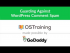 Guarding Against WordPress Comment Spam
