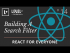 Building A Search Filter