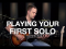 Playing Your First Guitar Solo
