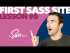 Code Your First Sass Website