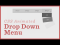 Drop Down Menu CSS Animations