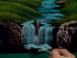 Evening Waterfall