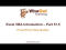 PowerPivot Data Models