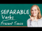 Separable Verbs - Present Tense