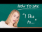 How to Say 
