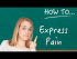 How to Express Pain
