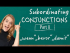 Subordinating Conjunctions - Part 2: wenn - bevor - damit - obwohl