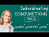 Subordinating Conjunctions - Part 3: wann - wo - was - wer - wie