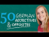 50 Adjectives & Opposites