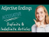 Adjective Endings - Accusative - Definite and Indefinite Articles