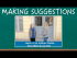 Making suggestions - Dialogues on the Street