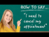 How to Say 