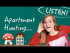 Apartment Hunting - Phrases & Listening Comprehension
