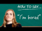 How to Say 