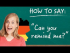 How to Say 