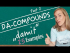 Da Compounds - Part 2: damit - 25 Examples
