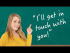 I'll Get in Touch with You! - sich melden - Reflexive Verbs