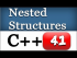 Nested Structures and C++ Dot Operator