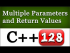 Multiple Parameters and Return Values