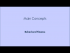 Main Concepts