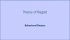 Theory of Regret
