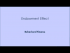 Endowment Effect