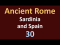 Sardinia and Spain
