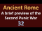 A preview of the Second Punic War