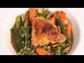 Crispy Chicken with Braised Spring Vegetables (Episode 364)