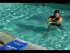 Finishing a Breaststroke Race