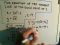Parametric Functions: Finding First Derivatives