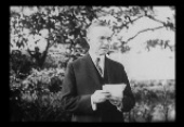 President Calvin Coolidge, on the White House Ground (1924)
